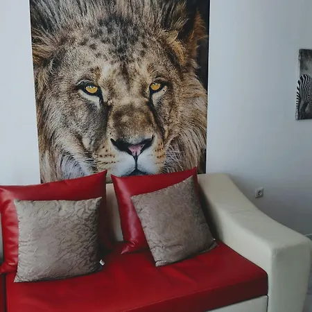 Red Fashion With Free Parking&pool Apartment